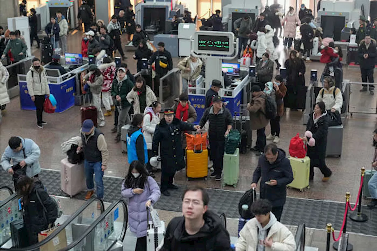 China's Lunar New Year Travel Rush Begins