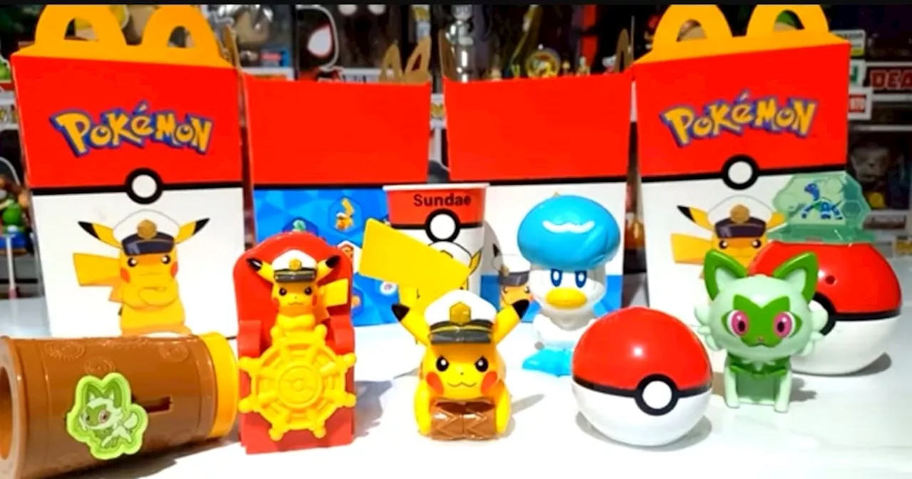 Pokémon Horizons y McDonald's unen fuerzas para una edición especial de la Cajita Feliz en México