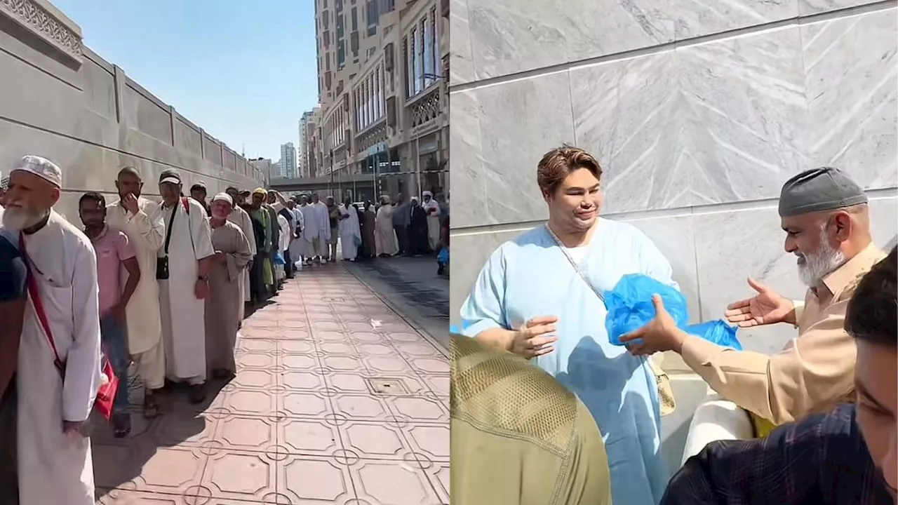 Ivan Gunawan Bagikan Nasi Kebuli di Makkah dan Siapkan Ajang Fashion Raya