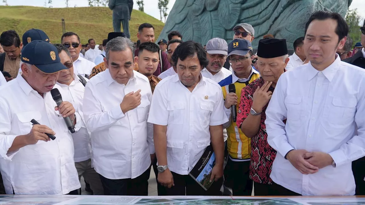 Kunjungi IKN, Ketua MPR Optimis Target Presiden Prabowo Berkantor 2028 Tercapai