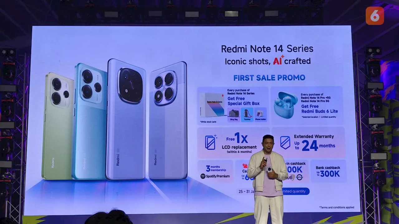 Resmi Rilis di Indonesia, Ini Harga Redmi Note 14 Series yang Bikin Penasaran