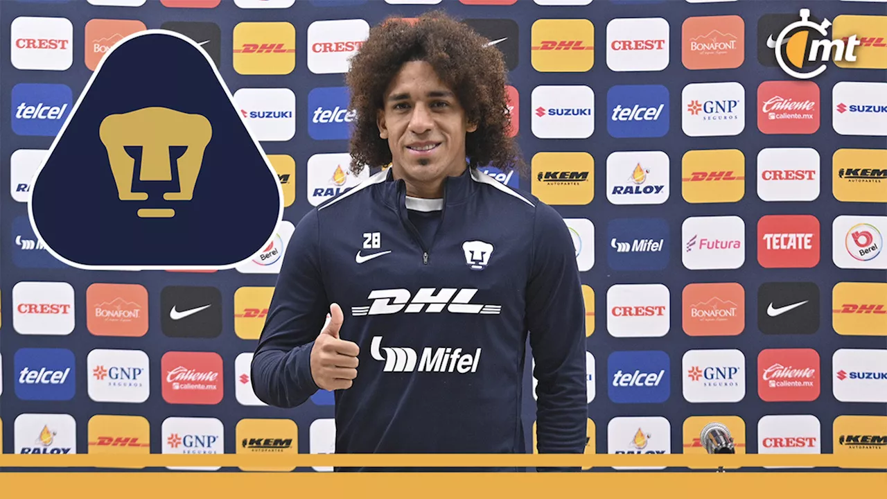 Adalberto Carrasquilla ve a Pumas como una plataforma para volver a Europa