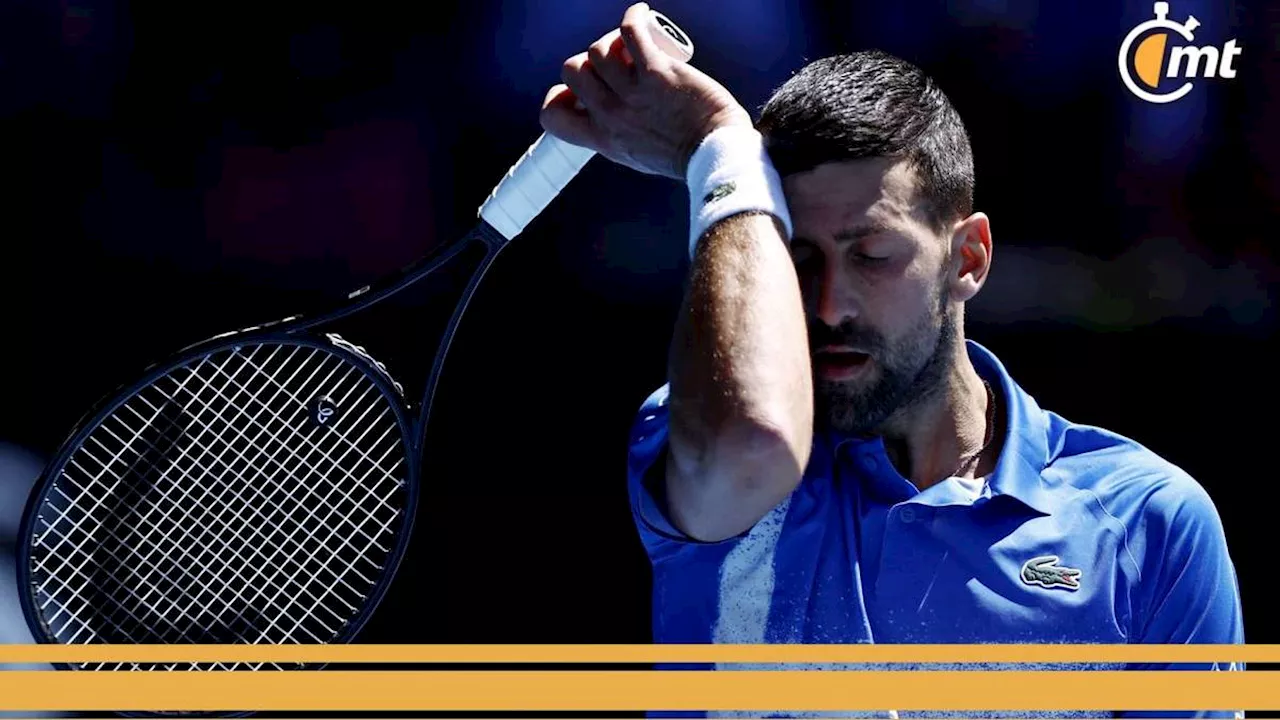 Novak Djokovic se retira del Abierto de Australia por lesión en las Semifinales contra Zverev