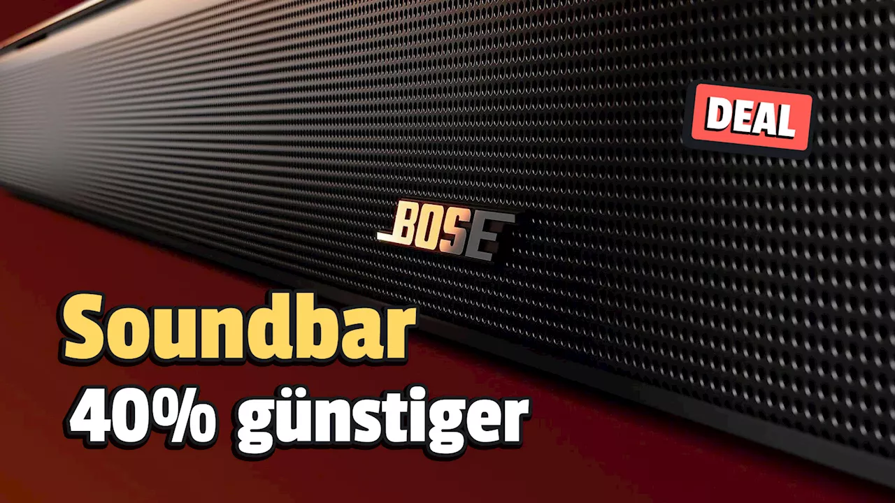 Bose Soundbar-Angebote bei Saturn: Mit 400 Euro Rabatt zum Heimkino-Feeling!