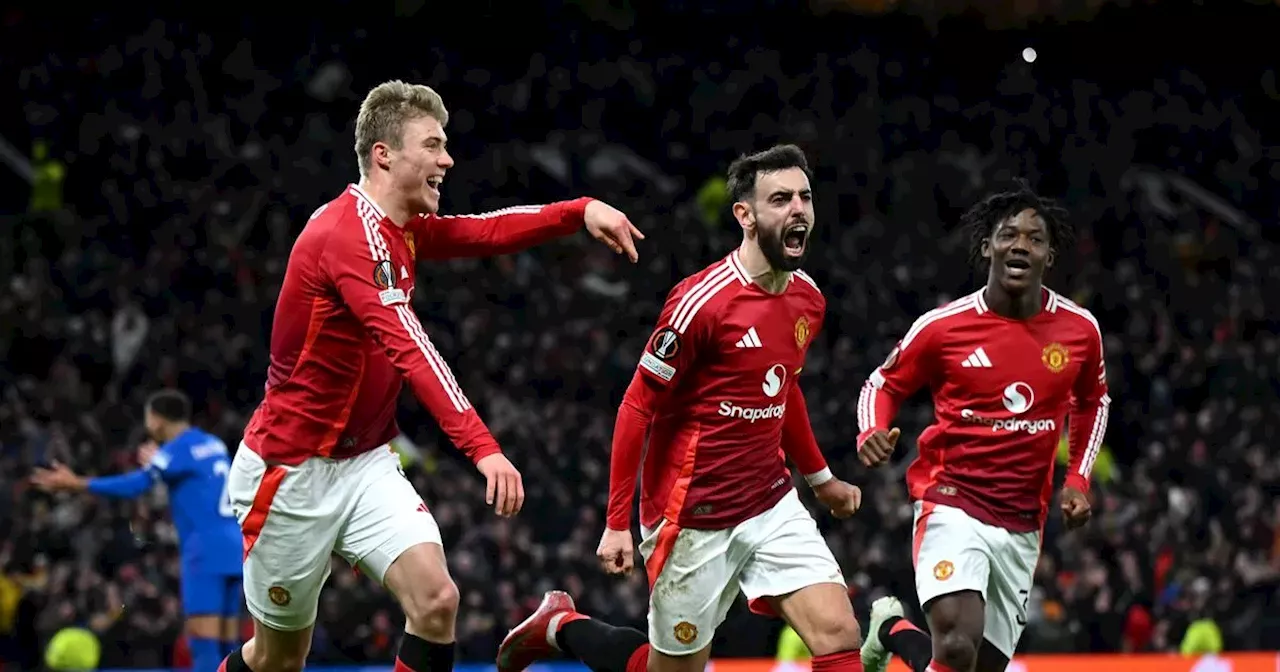 Manchester United Edge Past Rangers in Europa League Thriller