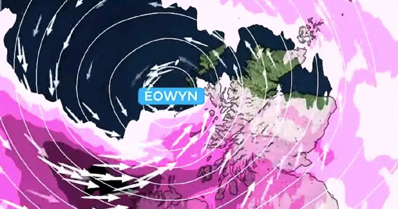 Storm Eowyn Batters UK with High Winds, Disruption, and Warnings