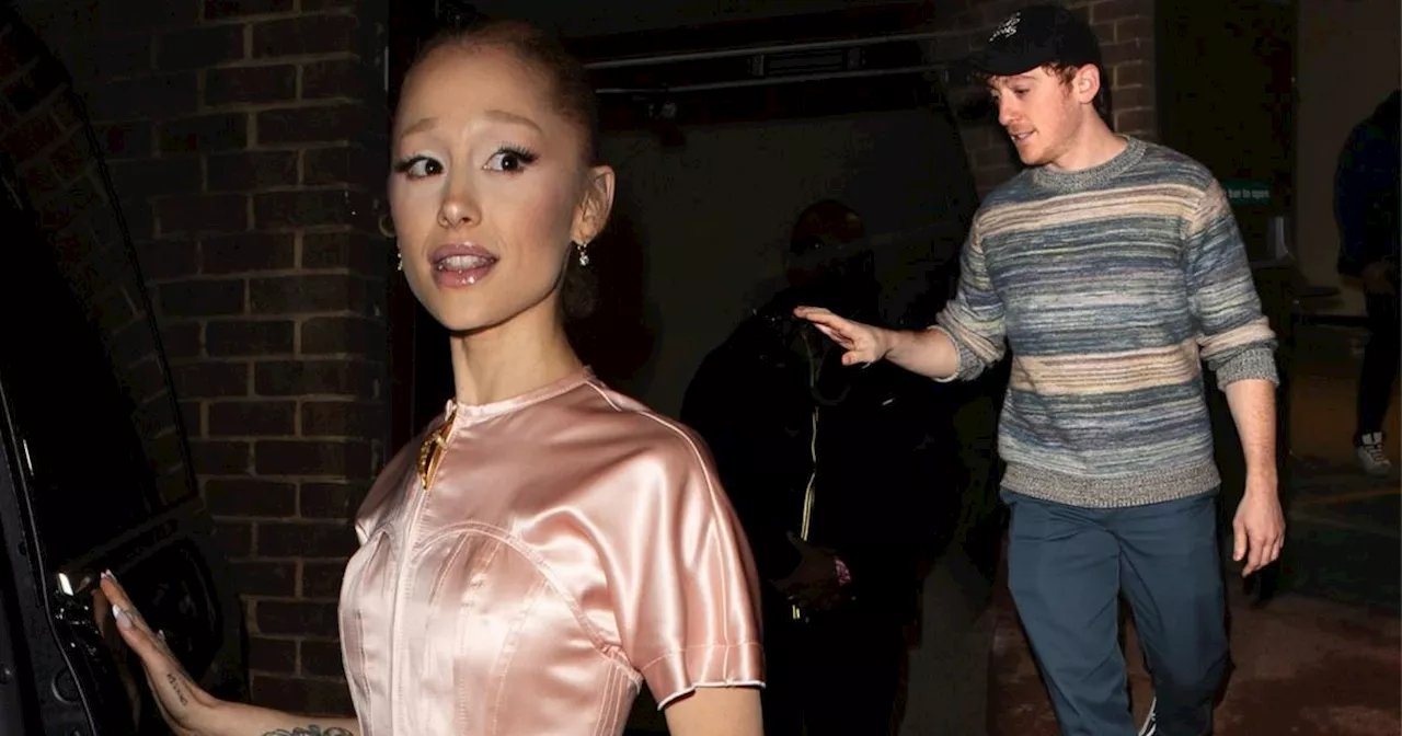 Ariana Grande celebrates Oscar nomination on date night with co-star boyfriend Ethan Slater