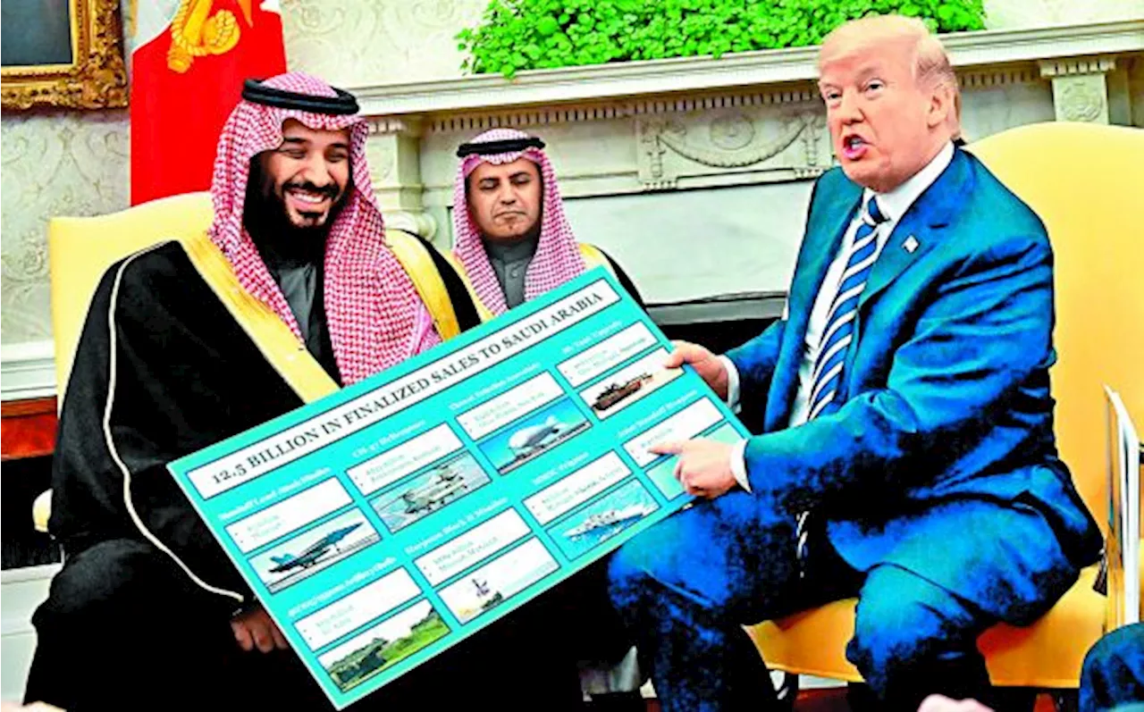 Arabia Saudita alista inversión de 600 mil mdd para EU