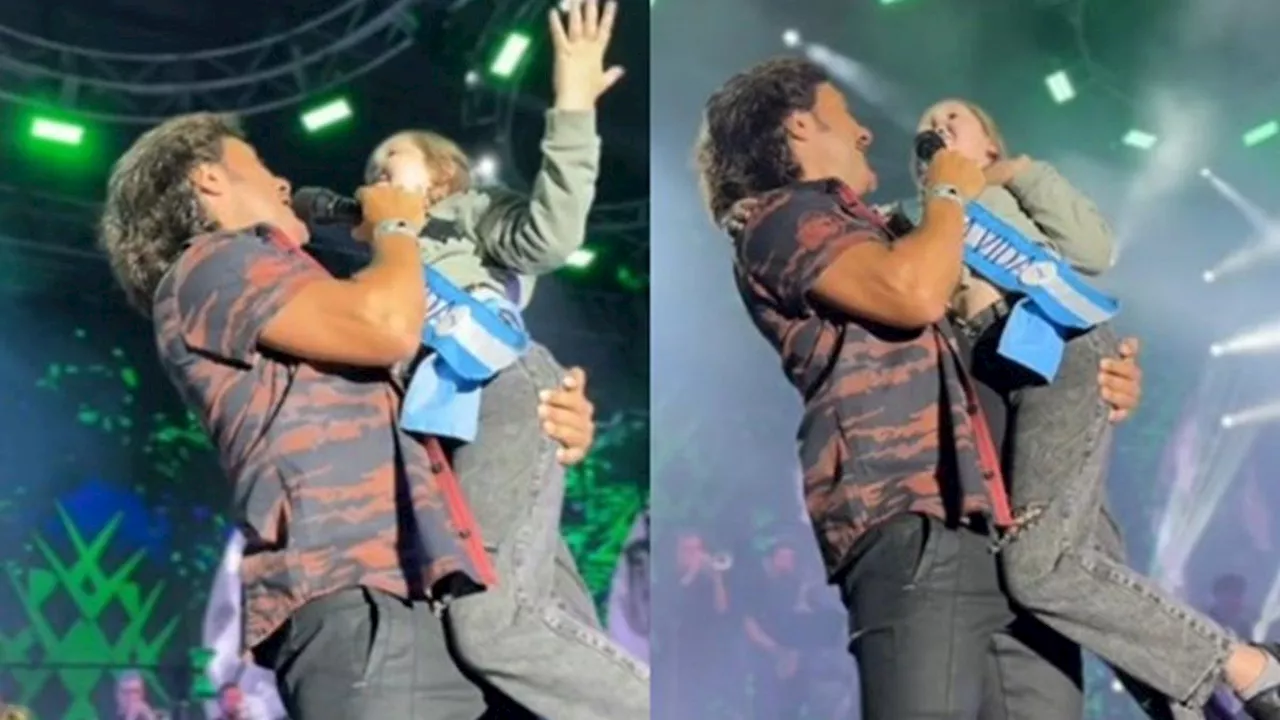 Diego Torres conmueve al público en Jesús María al invitar a una niña luchadora contra el cáncer