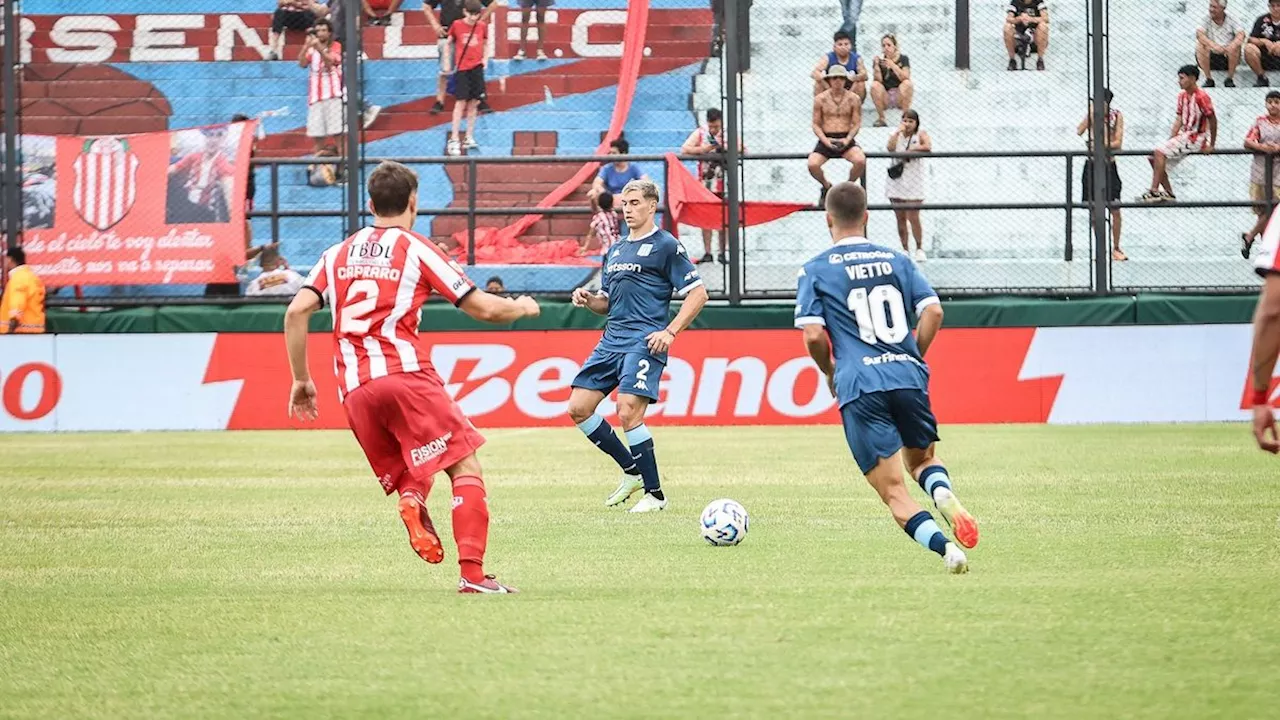 Racing comenzó el Apertura con una sonrisa: venció a Barracas Central por 3-1