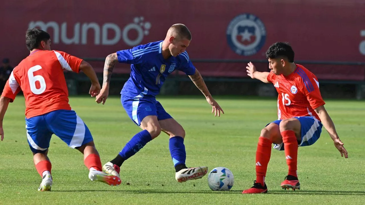 Selección Argentina Sub-20 vs Brasil por el Sudamericano: resultado en vivo