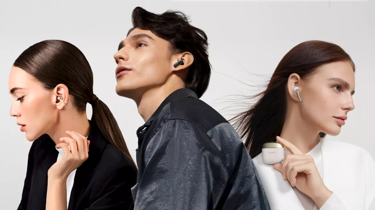 HUAWEI brings crystal-clear sound and stunning, elegant design on new audio devices