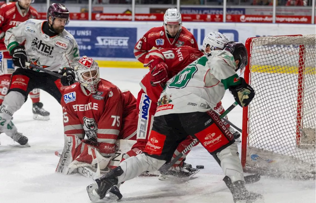 Wichtige drei Punkte: Die Eisbären Regensburg ringen Rosenheim nieder