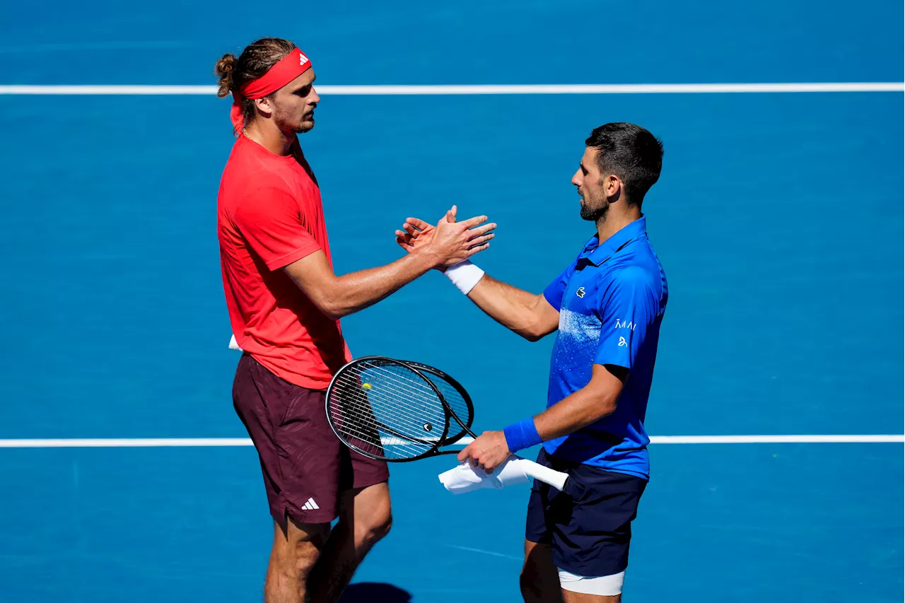 Djokovic Retires Hurt in Aussie Open Semifinal, Zverev Advances to Final