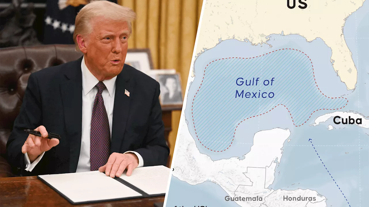 Trump Renames Part of Gulf of Mexico 'Gulf of America'