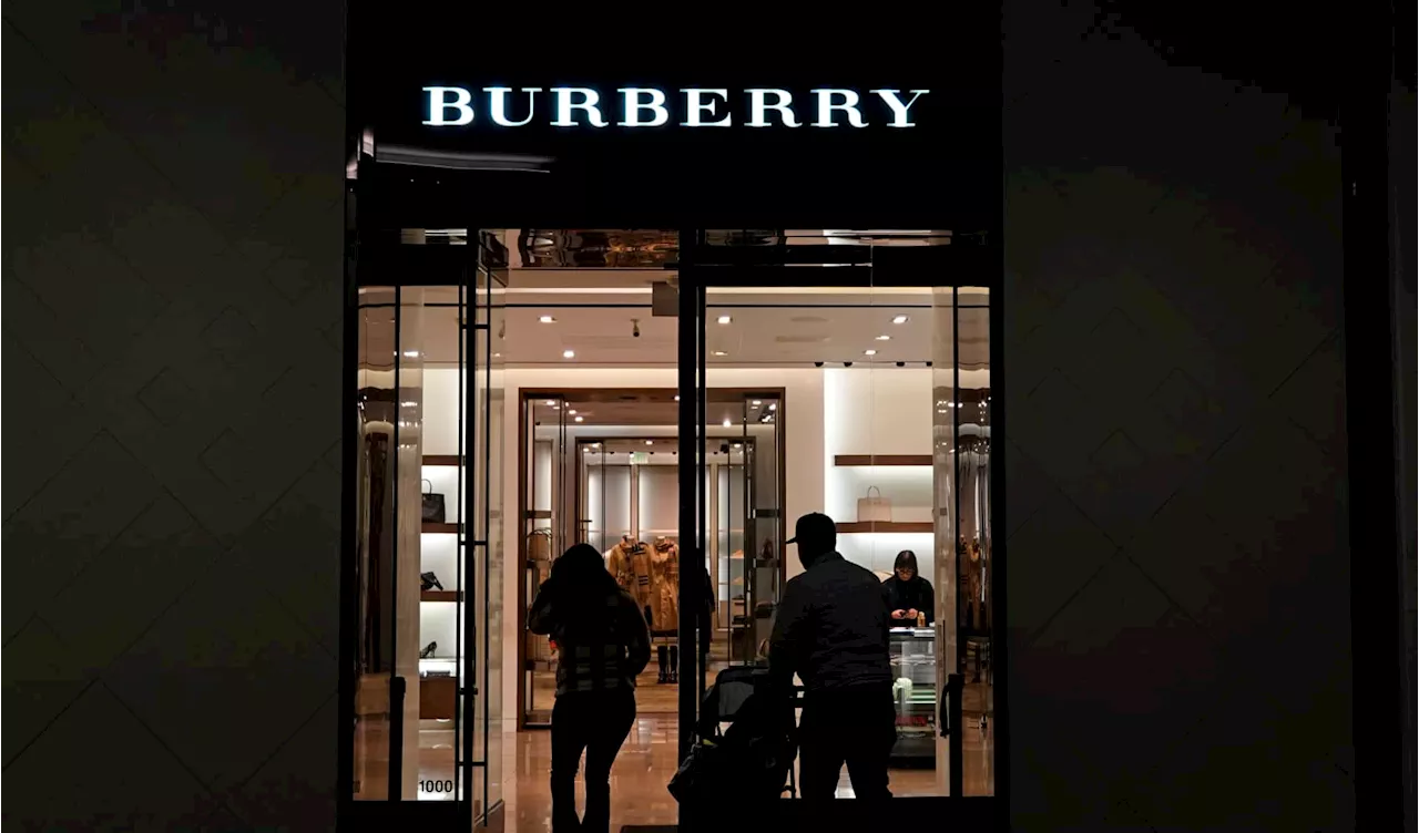 Burberry Shares Surge as Sales Dip Less Than Expected