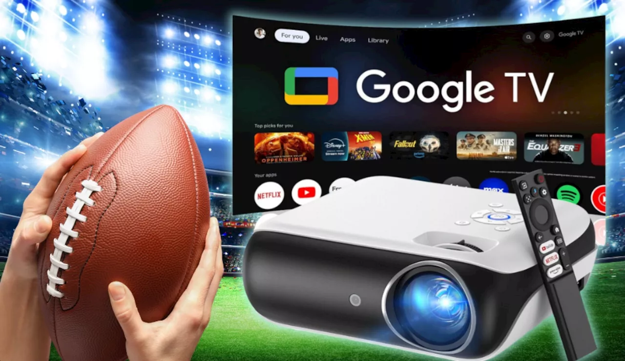 Amazon's Secret Sale on a 4K Movie Projector: Watch the Super Bowl in a Home Theater for $220