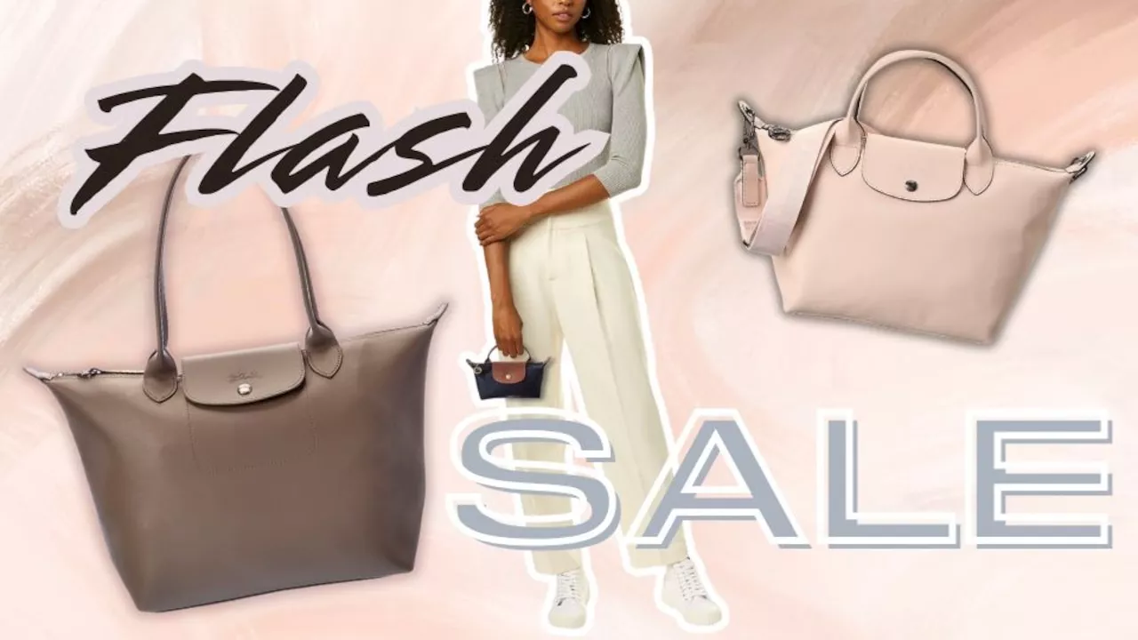 Longchamp Le Pliage Totes On Sale For As Little As $85 During Rare Gilt Flash Sale