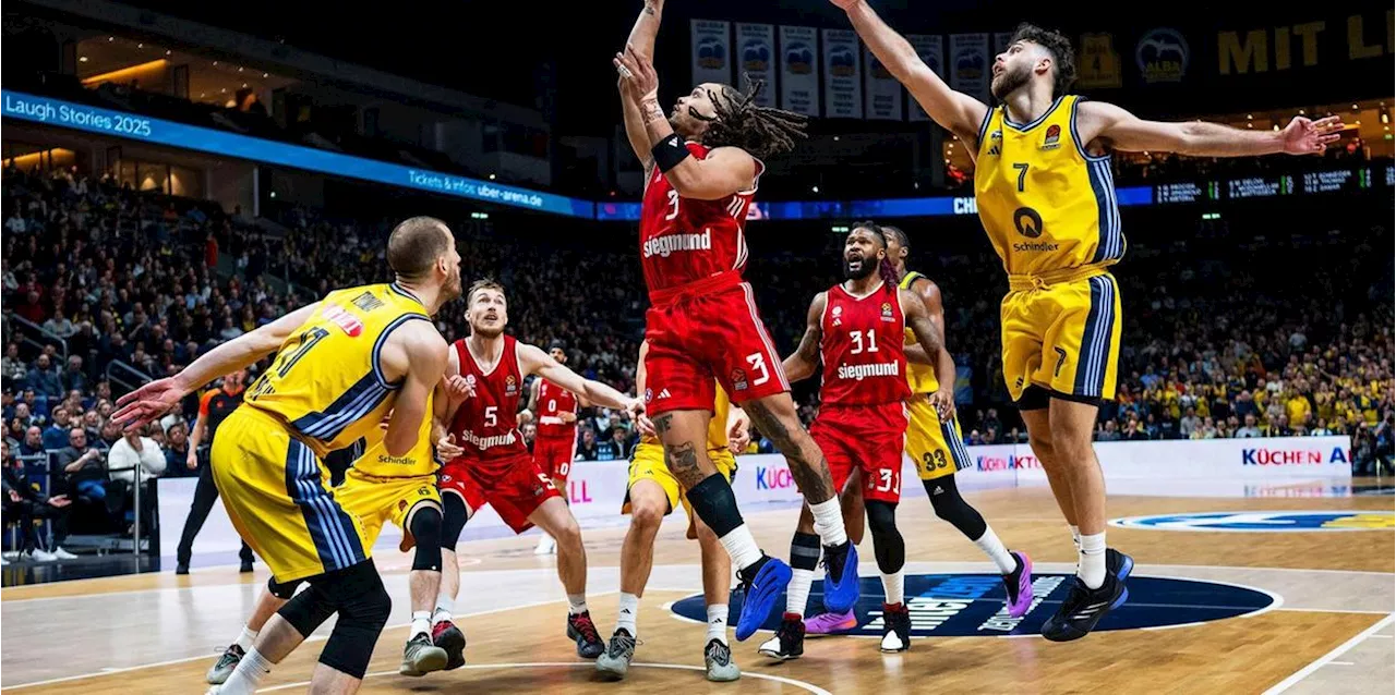 Bayern München besiegt Alba Berlin im deutschen Euroleague-Duell