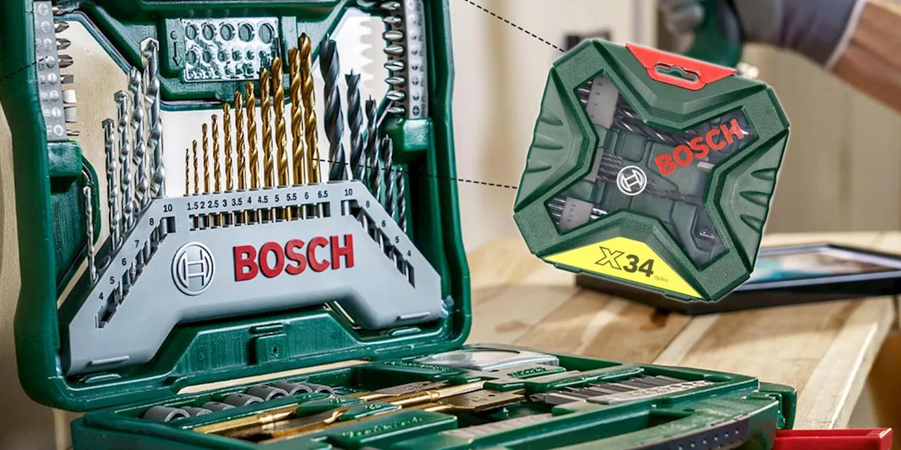 Bosch X-Line Classic 34-teiliges Bohrer- und Schrauber-Set für nur 8,98 Euro