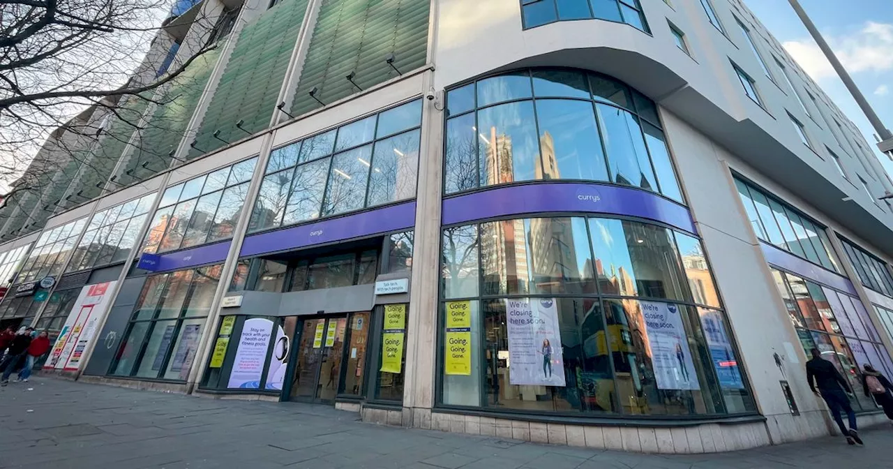 Nottingham's City Centre Currys Store to Close Permanently