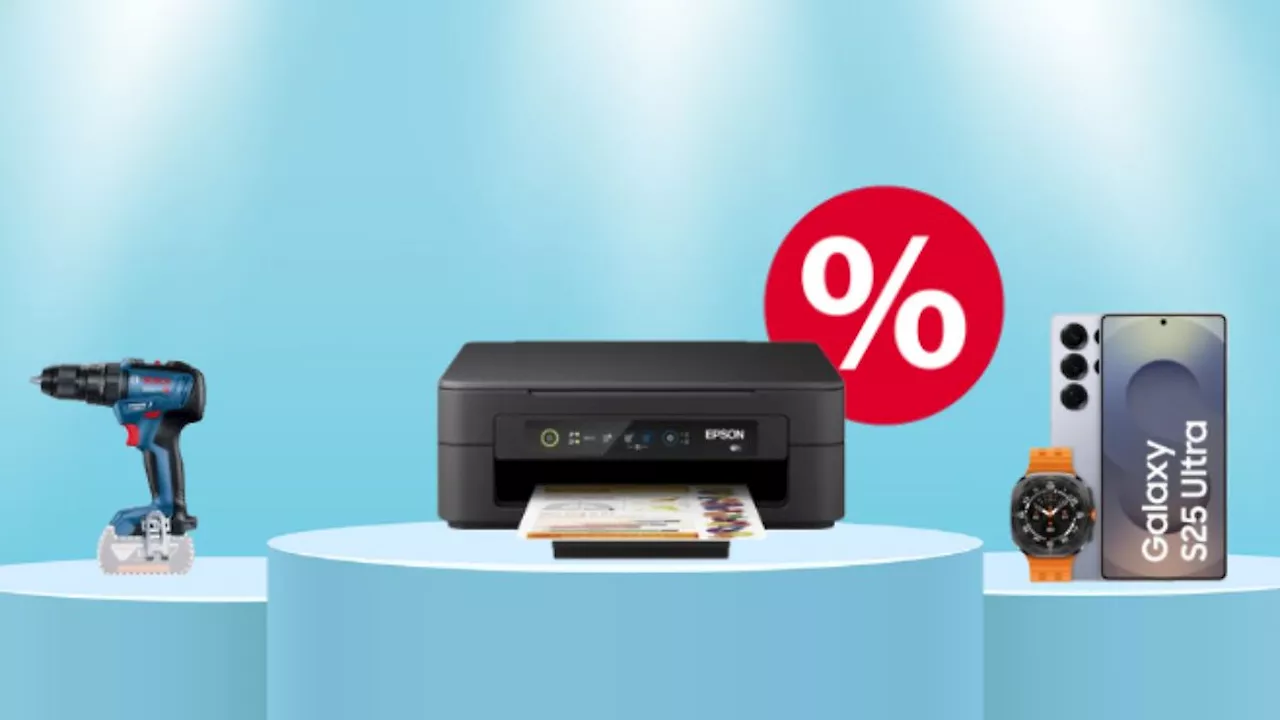 Angebote des Tages: 40 Euro: Epson Multifunktionsdrucker unschlagbar günstig