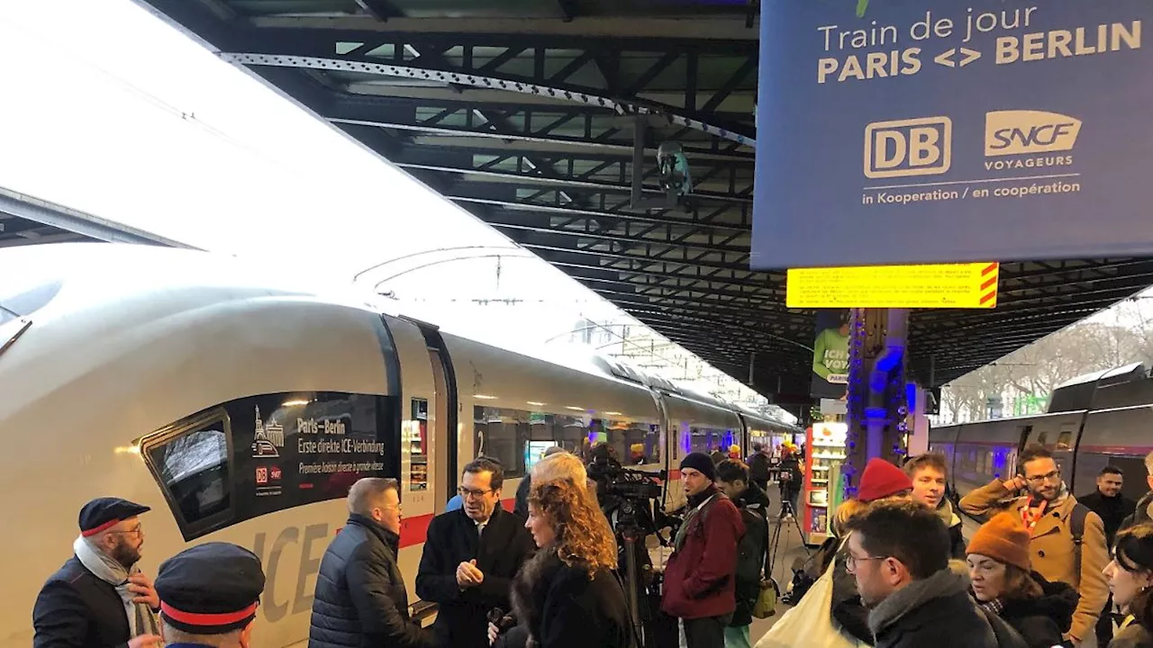 Direktverbindung Berlin-Paris ein voller Erfolg - Ausbau der Bahnverbindung geplant