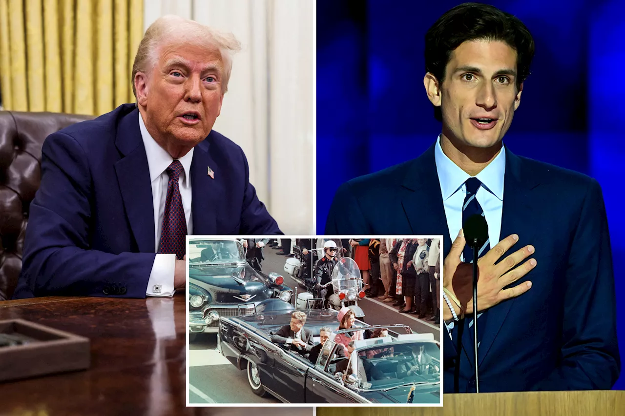 JFK's grandson Jack Schlossberg reacts to Trump's order to release assassination files