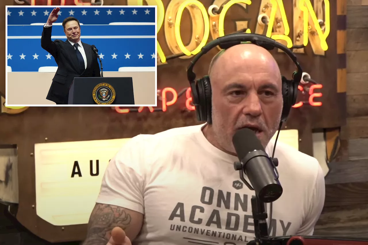 Joe Rogan responds to liberals who accused Elon Musk of making Nazi salute at Trump rally