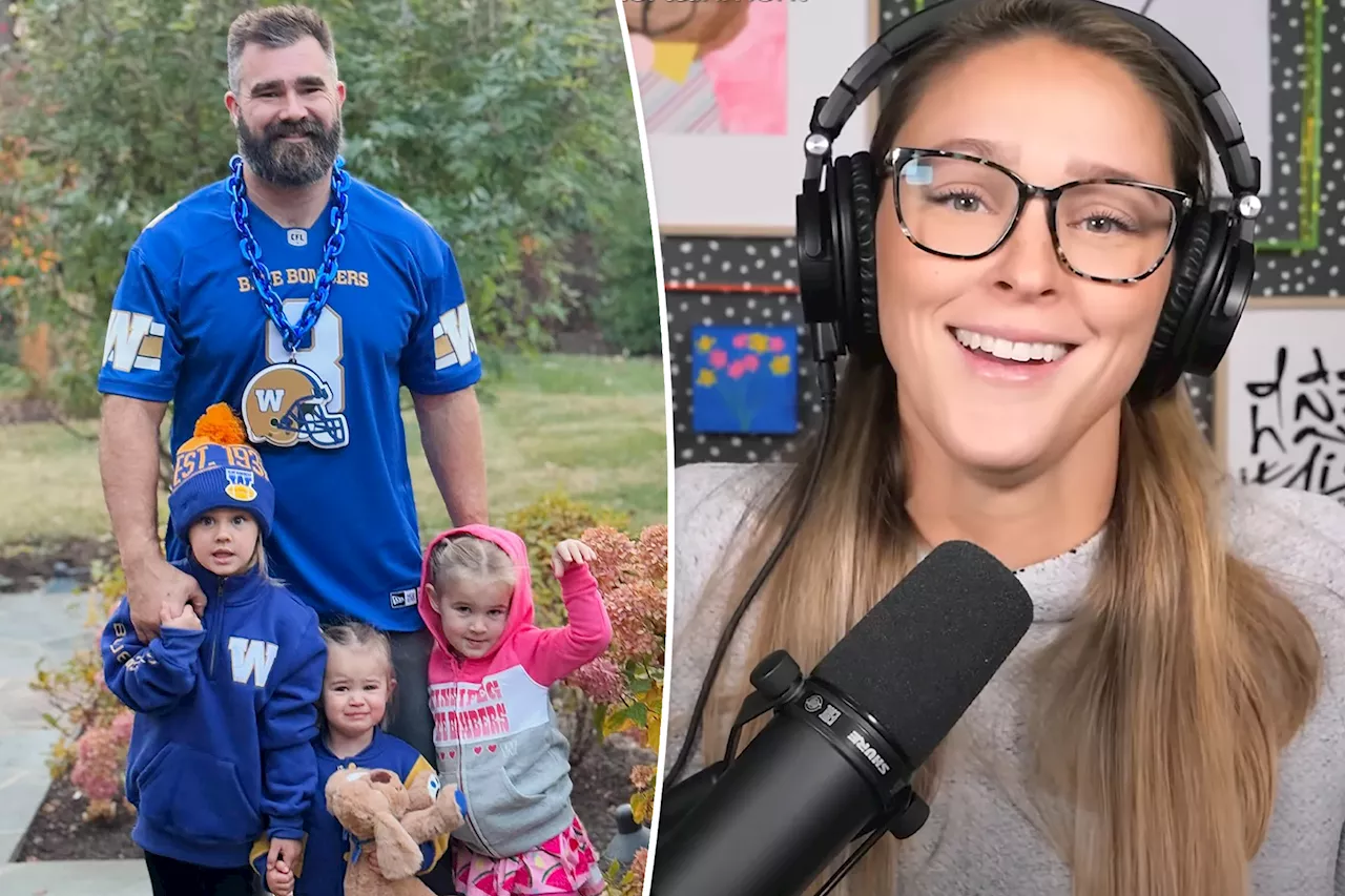 Pregnant Kylie Kelce teases a 'curveball' name for her and Jason's fourth baby girl: 'Prepare yourselves'