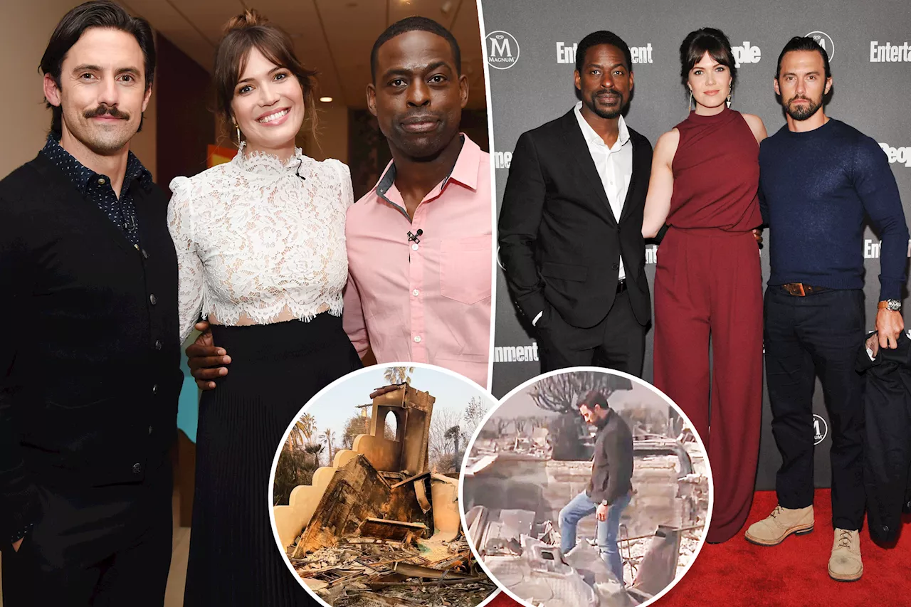 Sterling K. Brown Checks In on Mandy Moore and Milo Ventimiglia After LA Fires