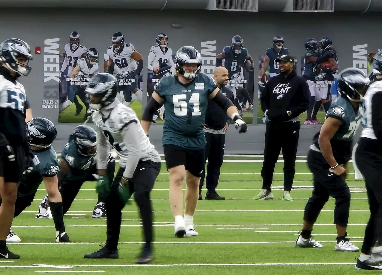 Eagles Center Cam Jurgens Returns to Practice, Questionable for NFC Championship Game