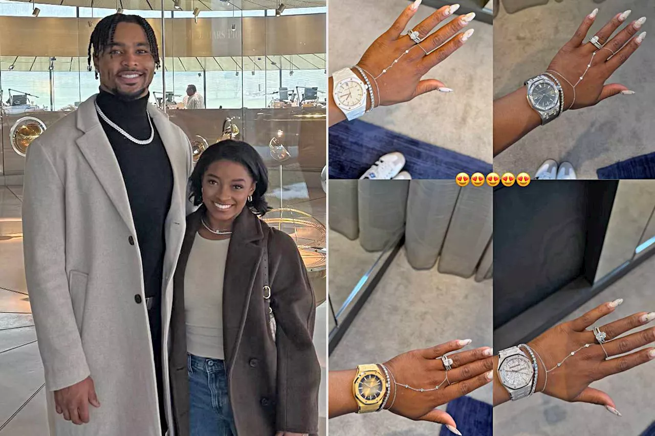 Simone Biles and Jonathan Owens Enjoy Luxurious Trip to Audemars Piguet