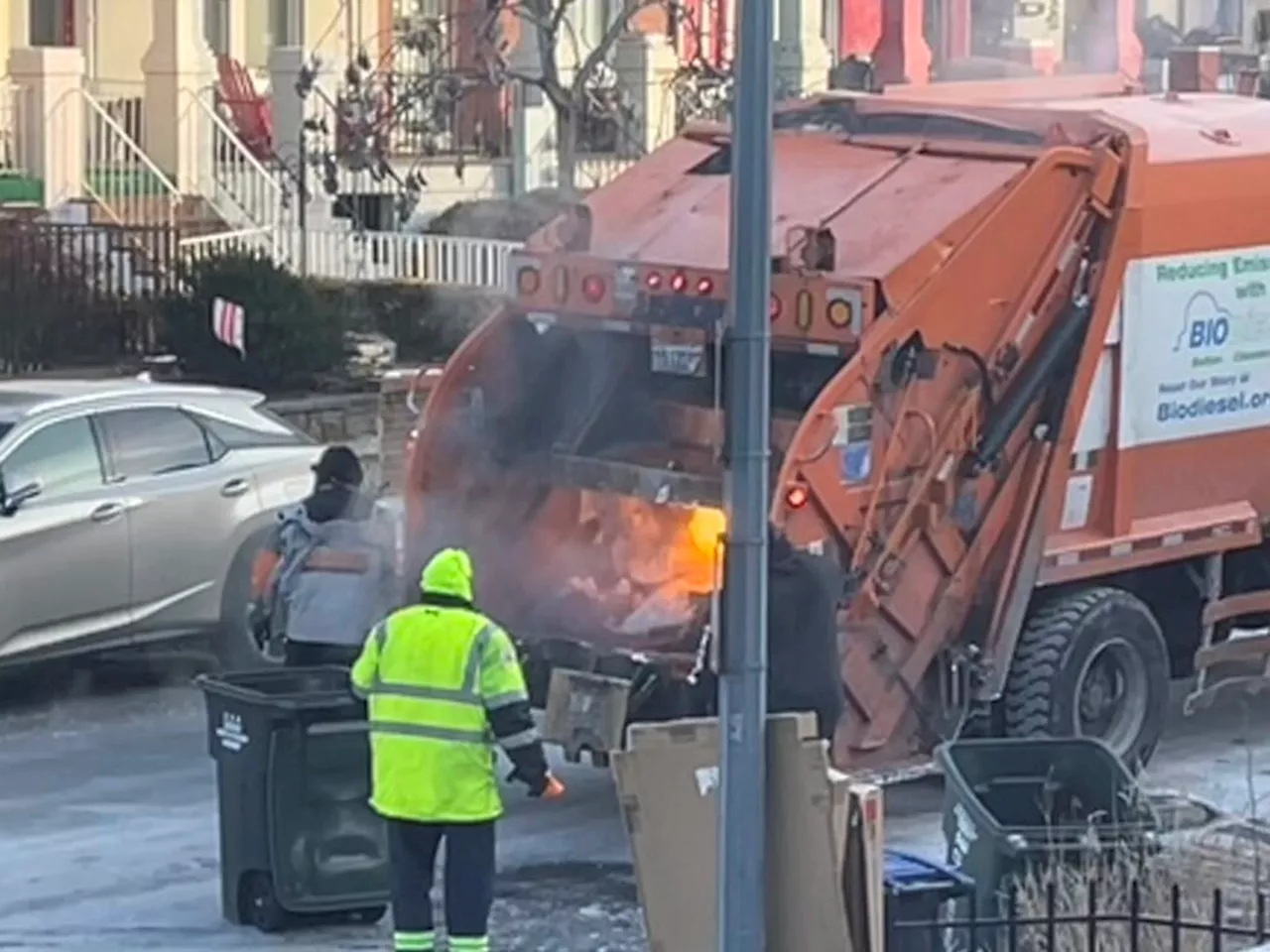 Trash Truck Fire Highlights Hazardous Household Materials