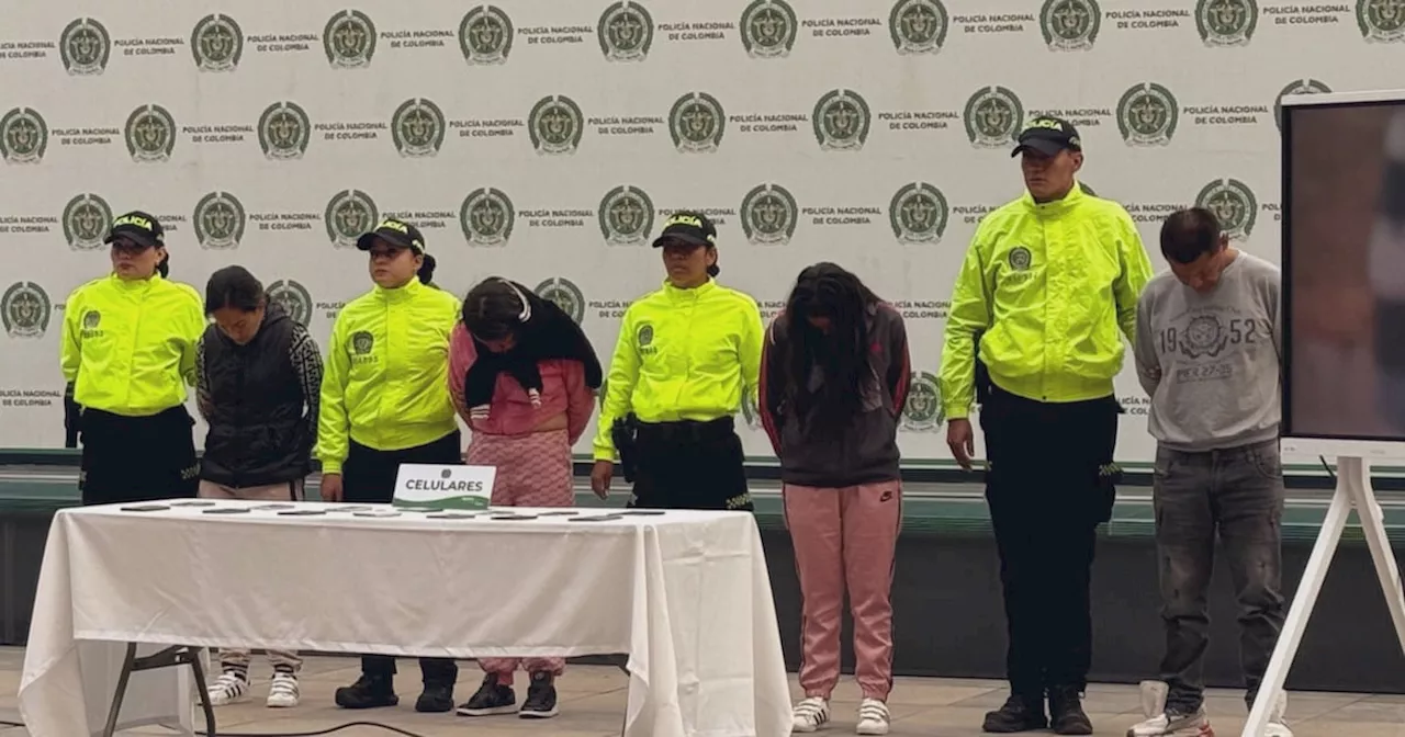 Policía de Bogotá desmantela banda criminal 'Los Latinos'