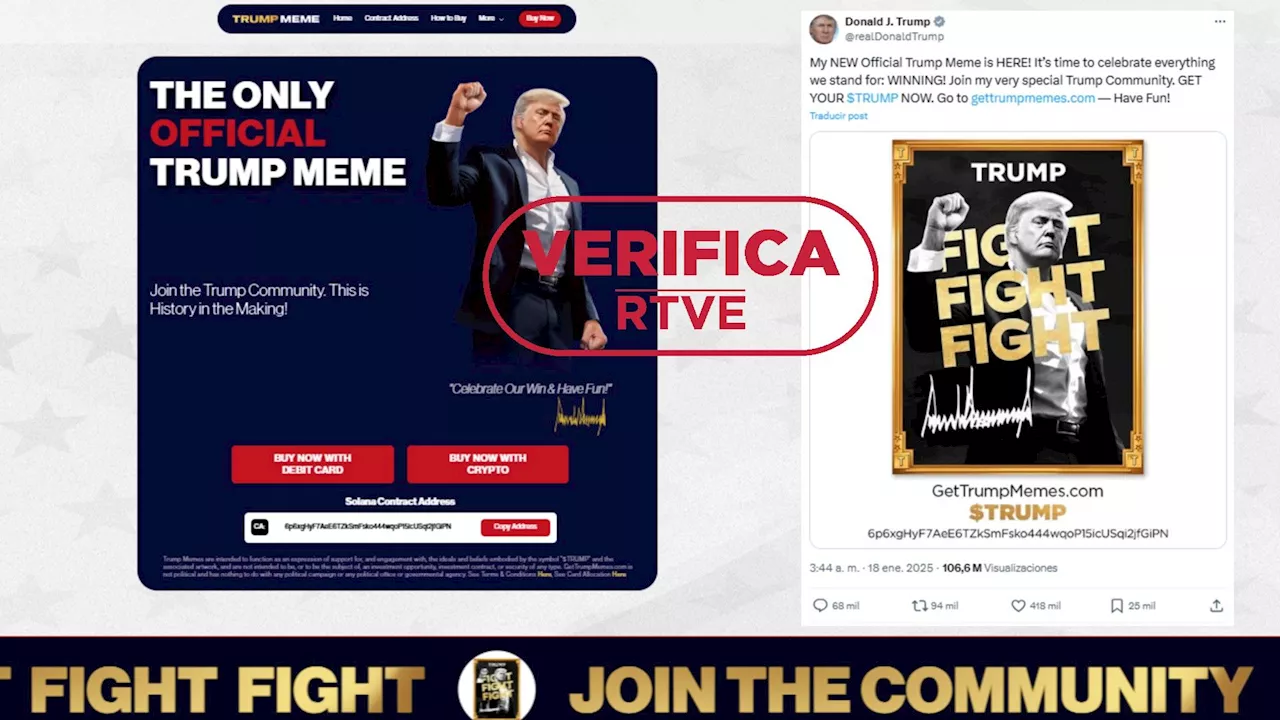 $Trump, la criptomoneda meme del presidente de EE. UU.: ¿qué dicen los expertos?