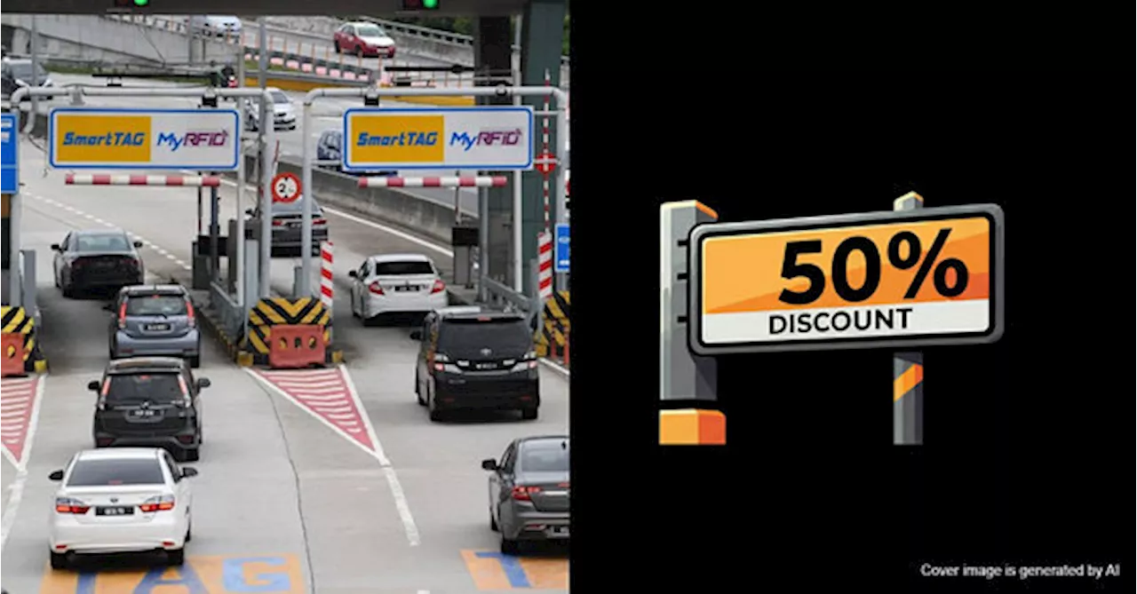 Govt Offers 50% Toll Discount On 27 & 28 January Ahead Of CNY Celebrations