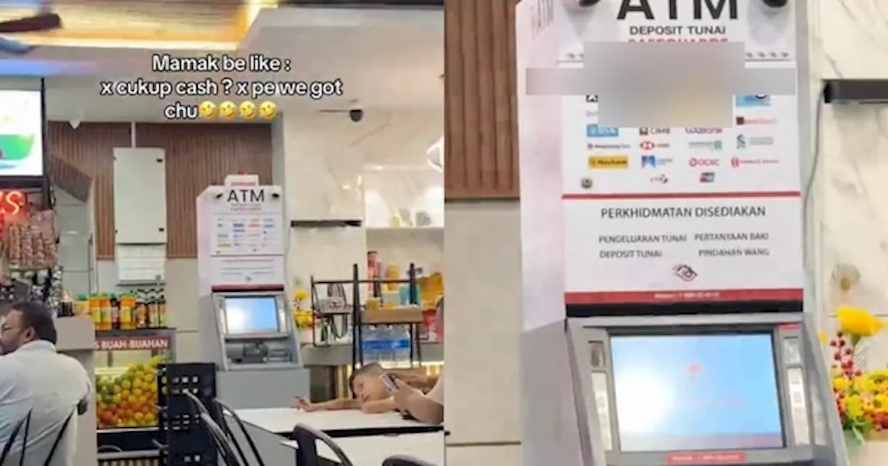 Kedai Mamak Ada Mesin ATM