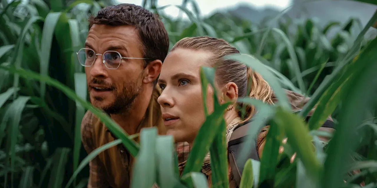 New Jurassic World Rebirth Image Showcases Scarlett Johansson and Jonathan Bailey