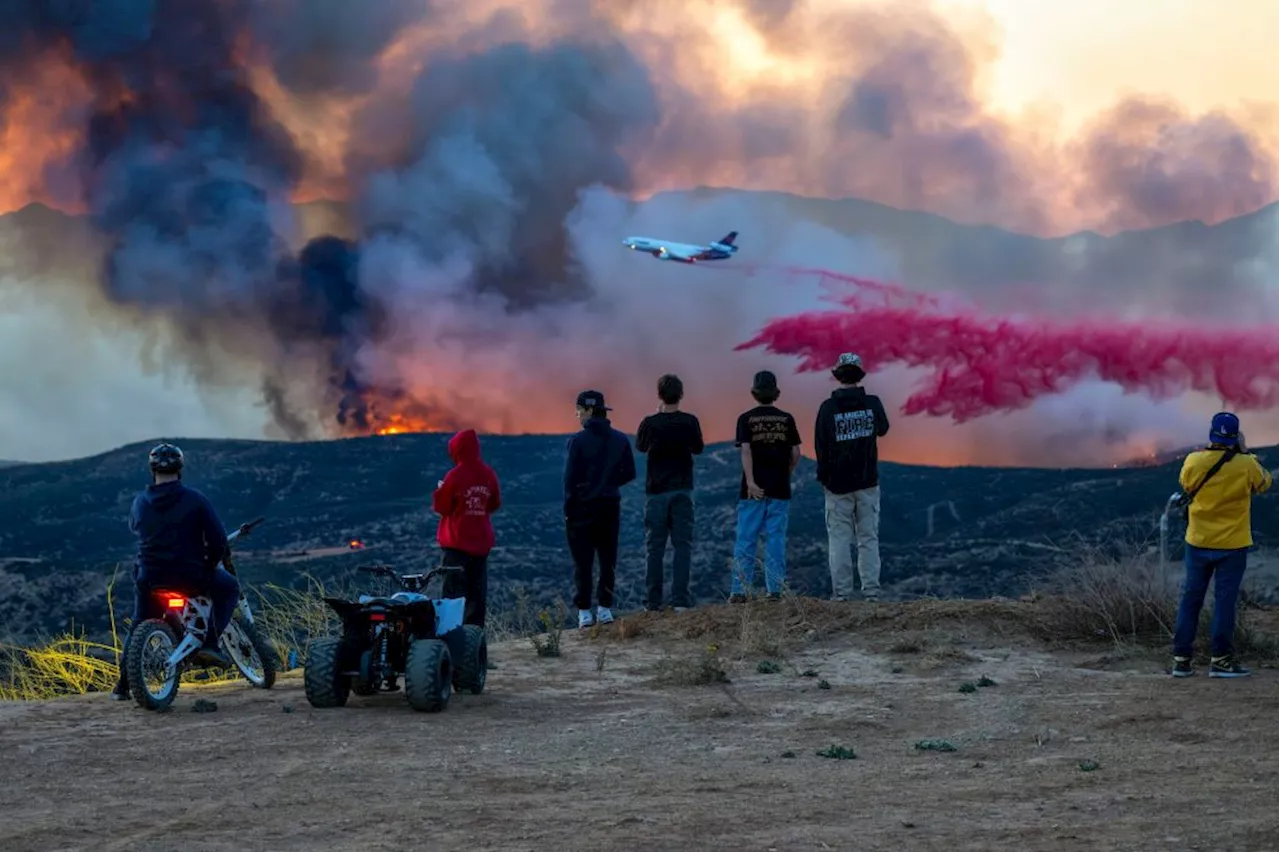 Hughes Fire Engulfs 500 Acres in Castaic, Threatening Homes and Infrastructure