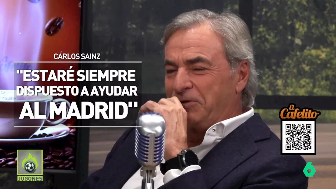 Carlos Sainz, sobre la presidencia del Real Madrid: 'Estaré siempre dispuesto a ayudar'