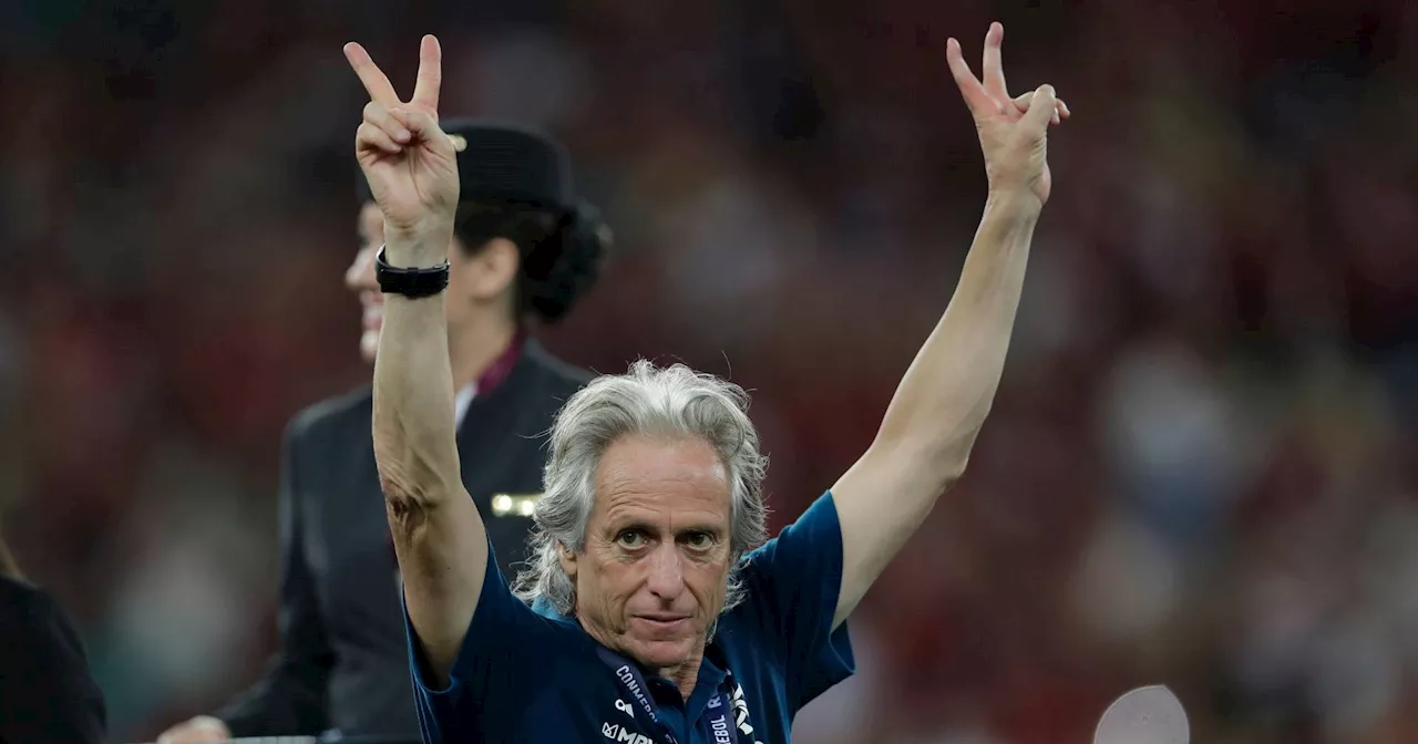 Jorge Jesus: 'No Benfica, os adeptos nunca cantaram por mim. No Brasil, fui Pedro Álvares Cabral'