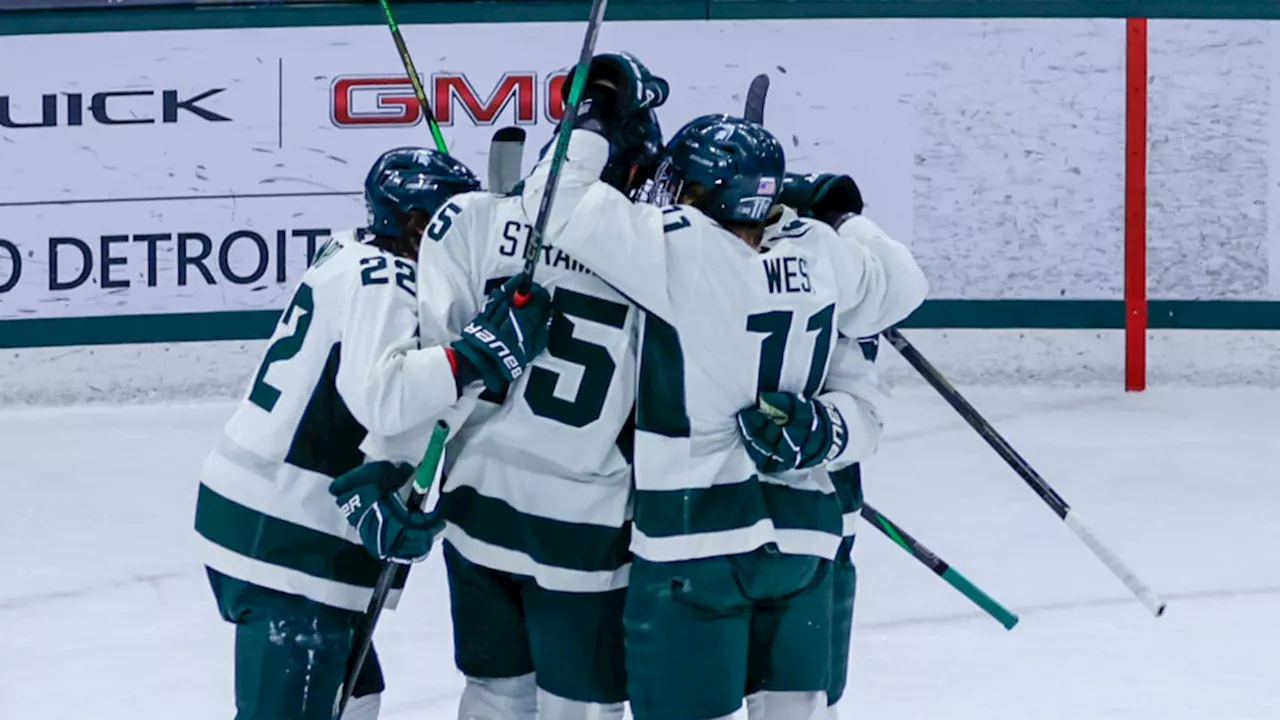 No. 2 Michigan State Hockey Prepares for Top-5 Showdown Against No. 4 Minnesota