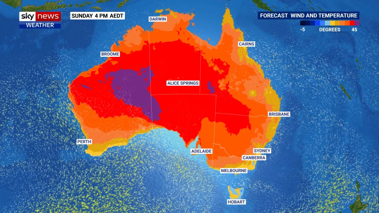 Australia Day long weekend forecast: Warm and sunny weather across the country as Victoria set for scorching temperatures and potential fire warnings