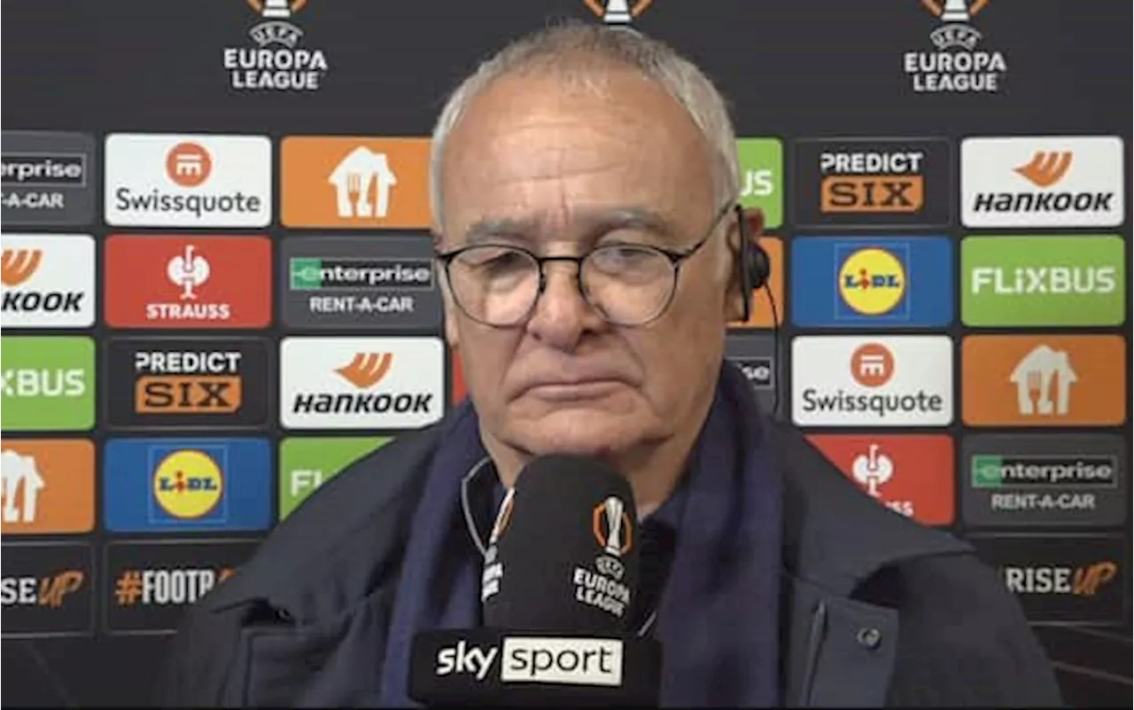 Ranieri Amareggiato: Roma Eliminata Dalle Scude UEFA