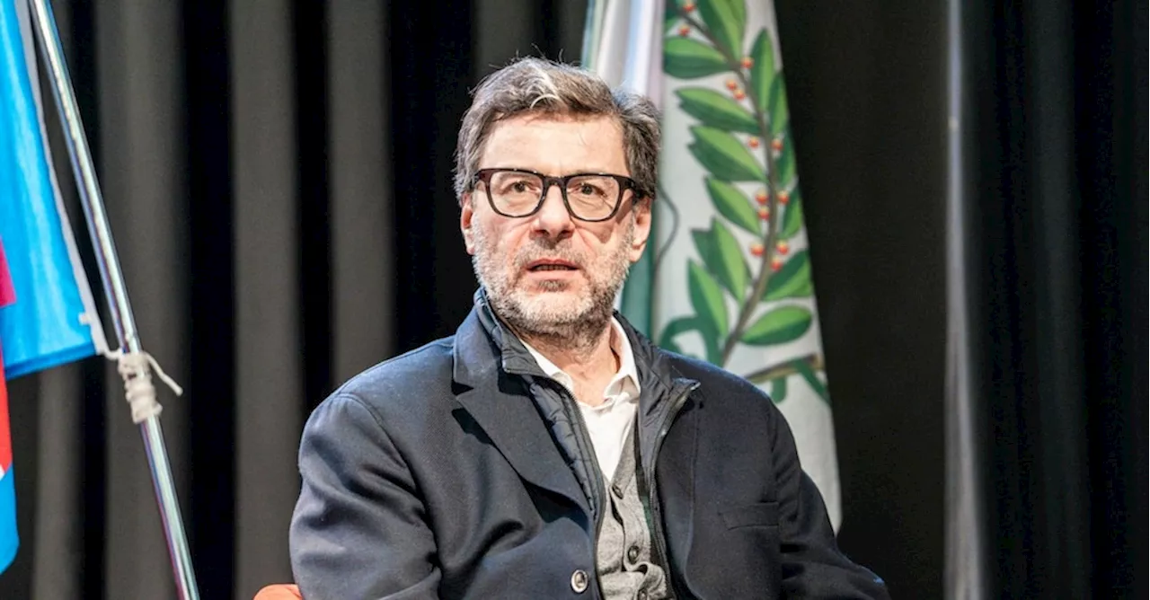 Giorgetti: Lo Stato non deve fare il banchiere, ma tutela il risparmio