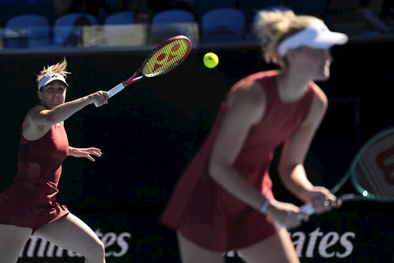 Dabrowski and Routliffe Reach Aussie Doubles Semis Despite Challenges