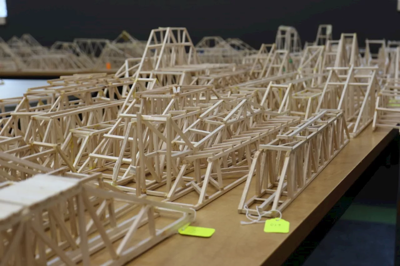 Sault College Hosts Annual Bridge Building Competition