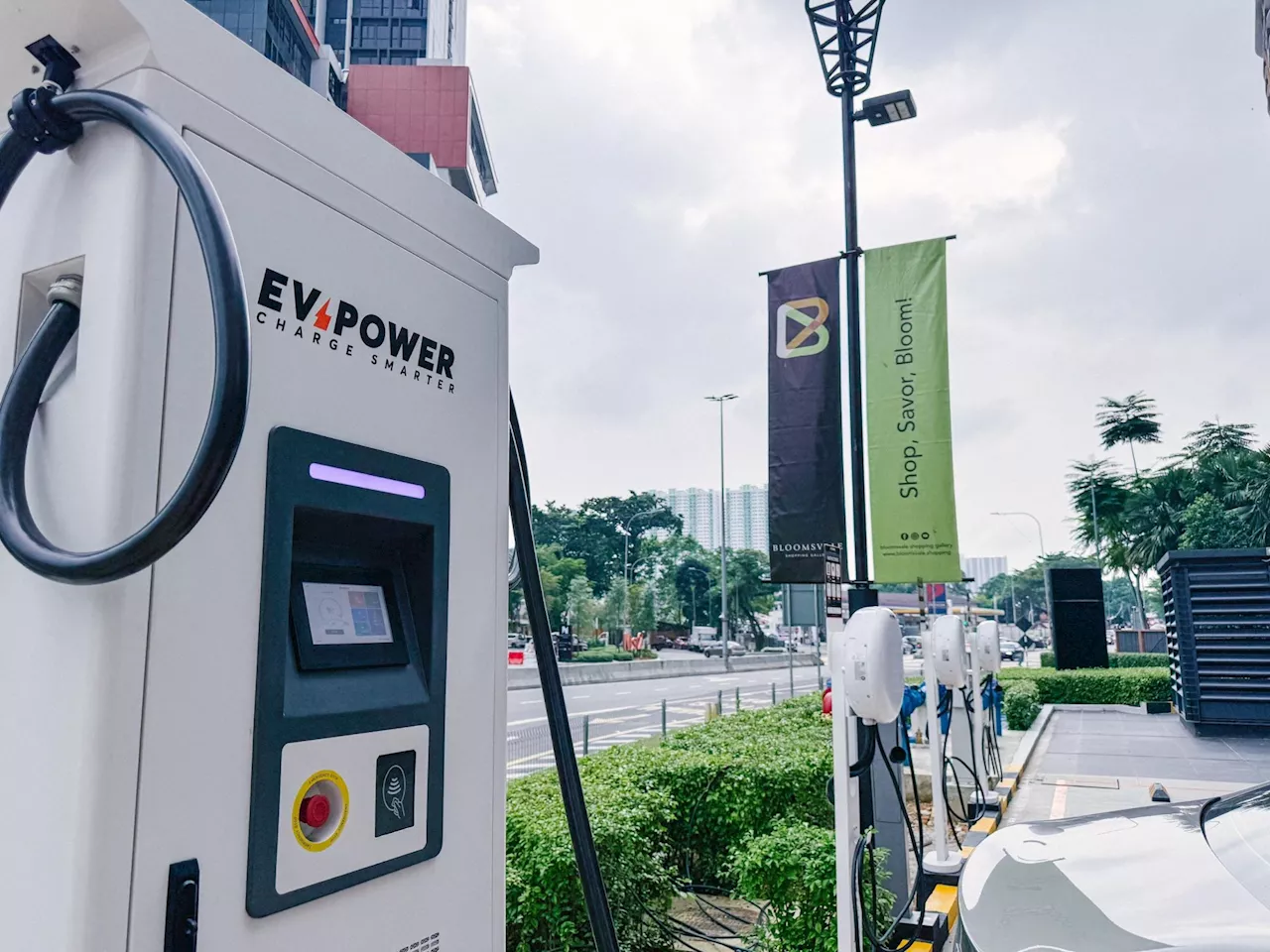 Bloomsvale Mall Hosts Largest EV Charging Hub Near Old Klang Road