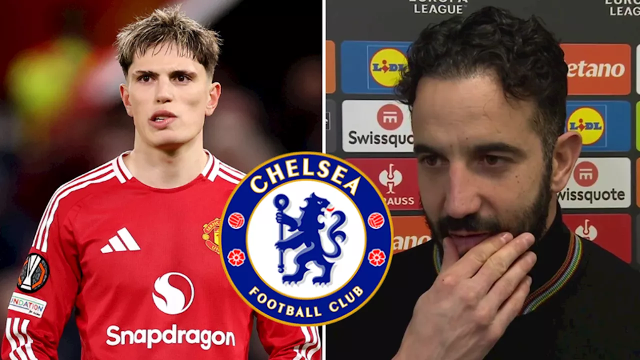 Ruben Amorim breaks silence on Alejandro Garnacho future as Chelsea prepare bid for Man Utd star